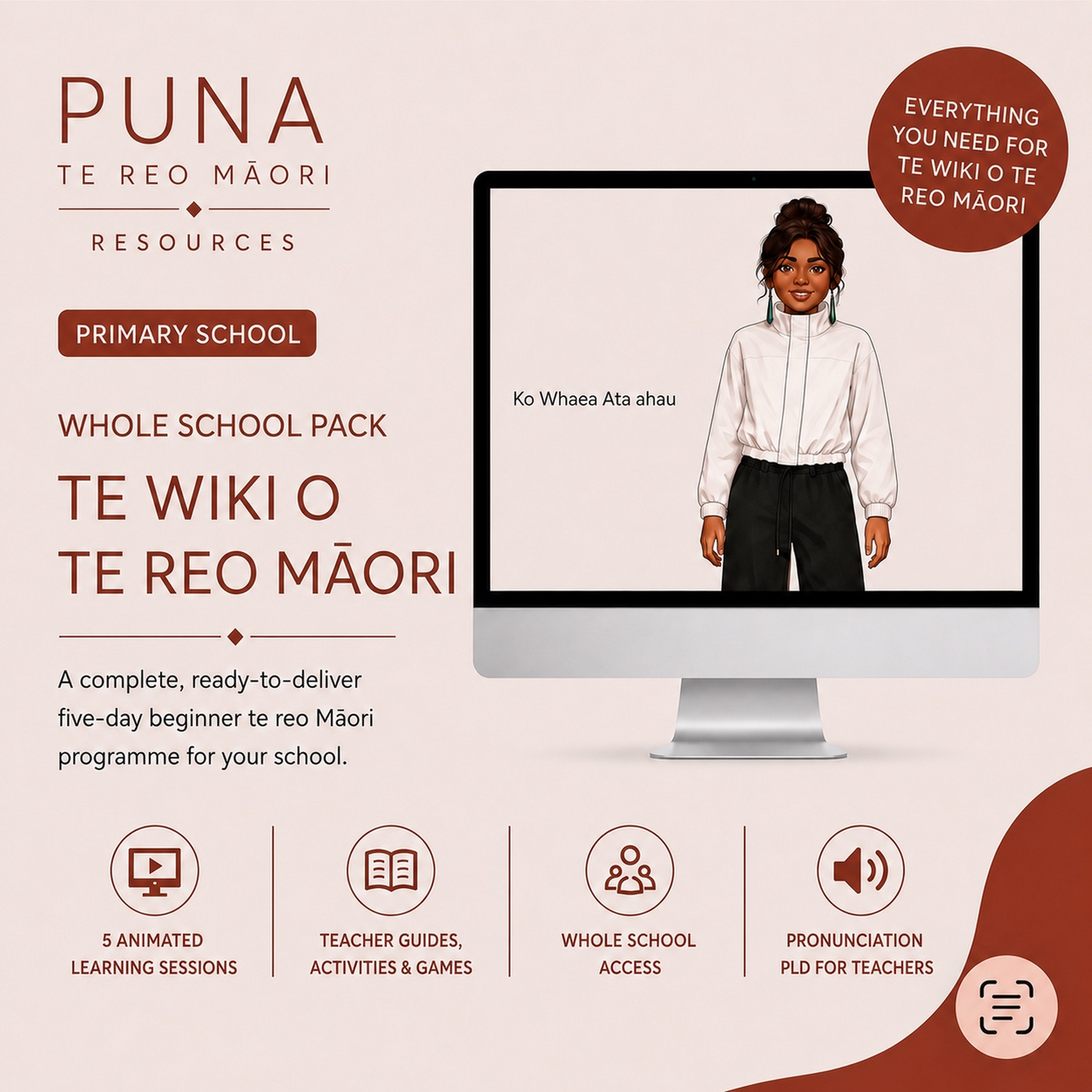 Te Wiki o te Reo Māori - Primary Whole School Pack